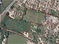 Satellite image of Staunton Lane